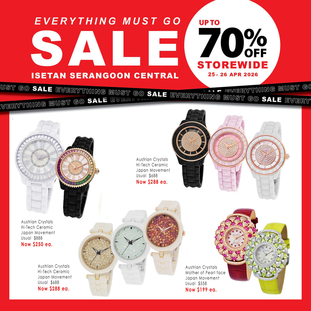 FINAL SALE: Last 2 Days at Isetan Serangoon Central with up to 70% OFF