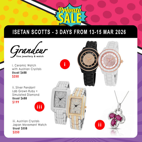 Isetan Scotts Private Sale from 13-15 Mar 2026