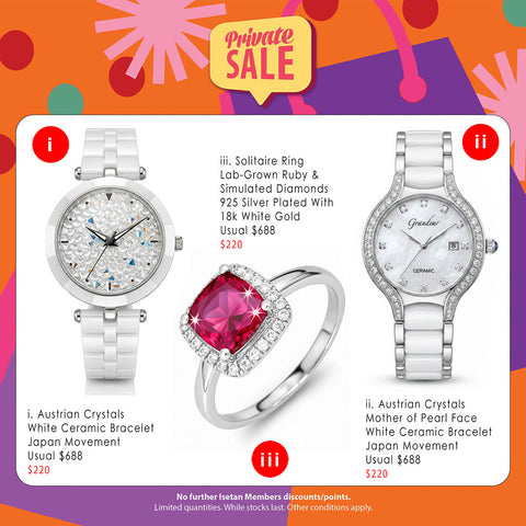 Isetan Scotts Private Sale from 18 - 20 Sep 2026