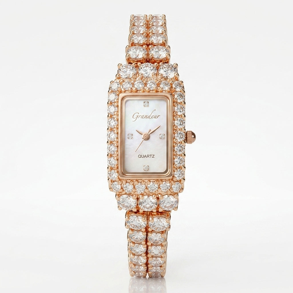 GRANDEUR WATCH LUXURY SERIES ROSE GOLD G17106