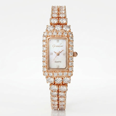 GRANDEUR WATCH LUXURY SERIES ROSE GOLD G17106
