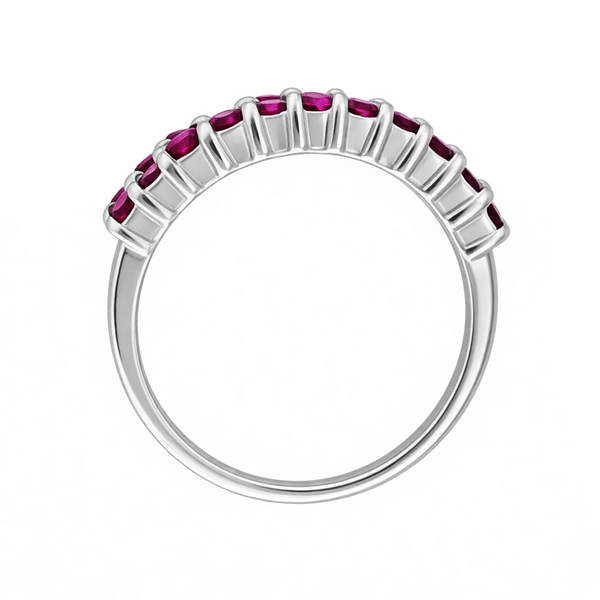 GRANDEUR ROUND LAB GROWN RUBY RING