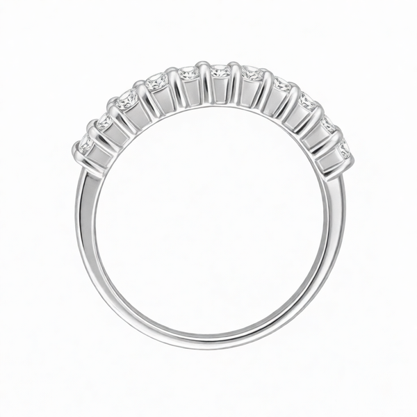 GRANDEUR ROUND SIMULATED DIAMOND RING